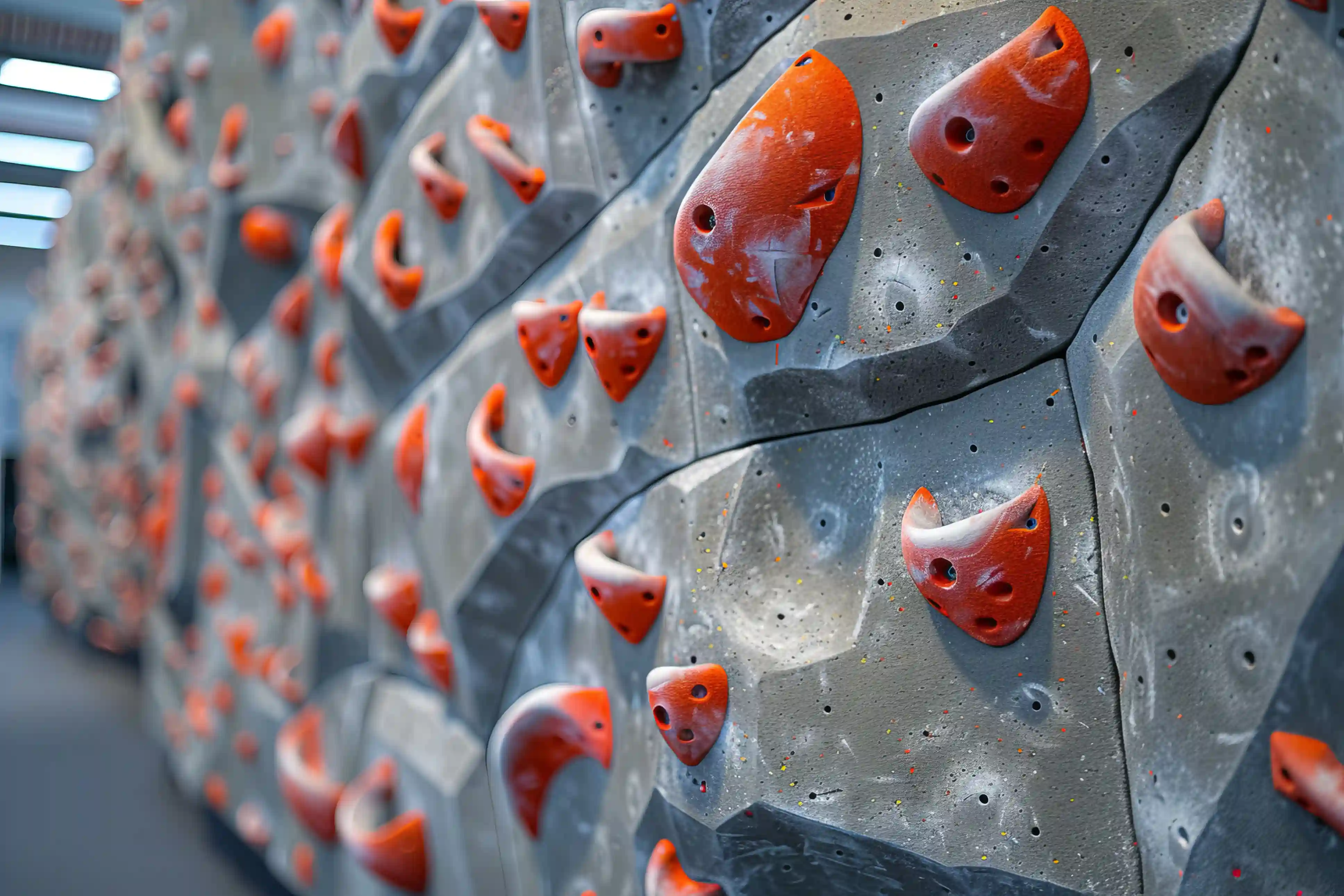 Modern climbing walls and equipment at Rever Bols Space